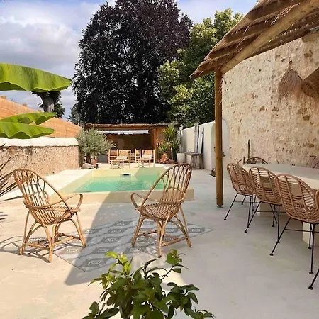 Villa Maison Hortense 4 Etoiles Piscine Chauffee Et Sauna