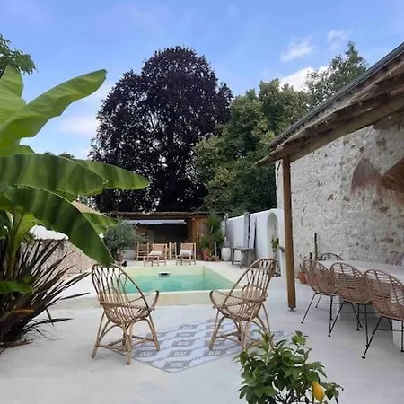 Maison Hortense 4 Etoiles Piscine Chauffee Et Sauna Buxeuil (Vienne)